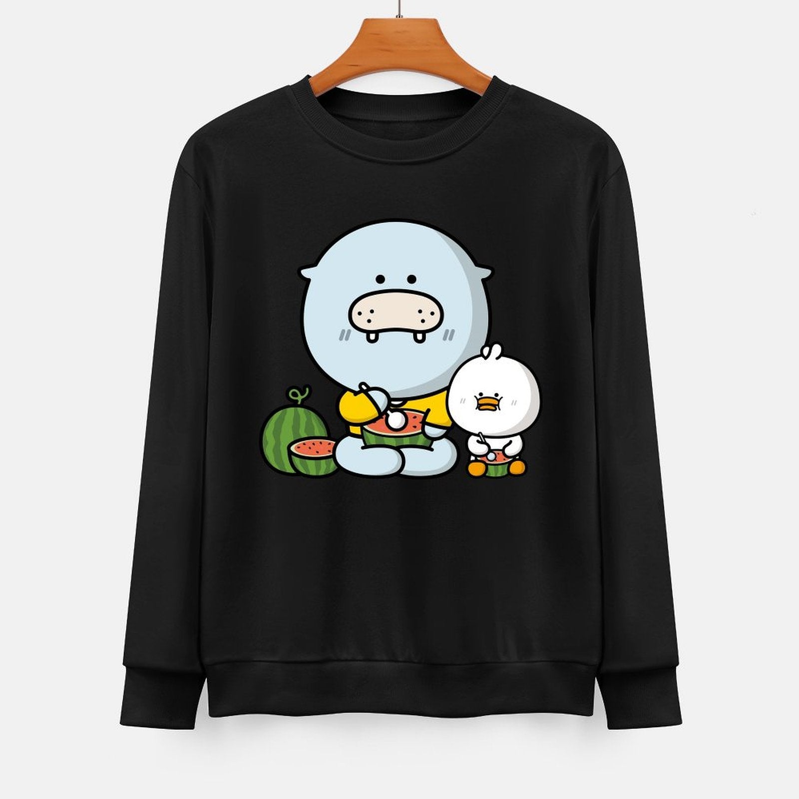 Front Patterned Long Sleeve TopEssentialFit Vibrant Colors